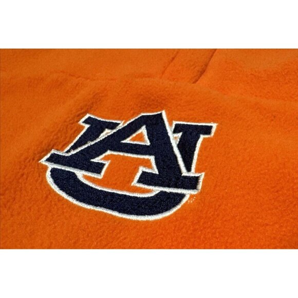 Auburn Tigers Jacket Mens 2XL Reversible‎ Nylon Fleece Pullover Pro Player Y2K - Picture 11 of 13